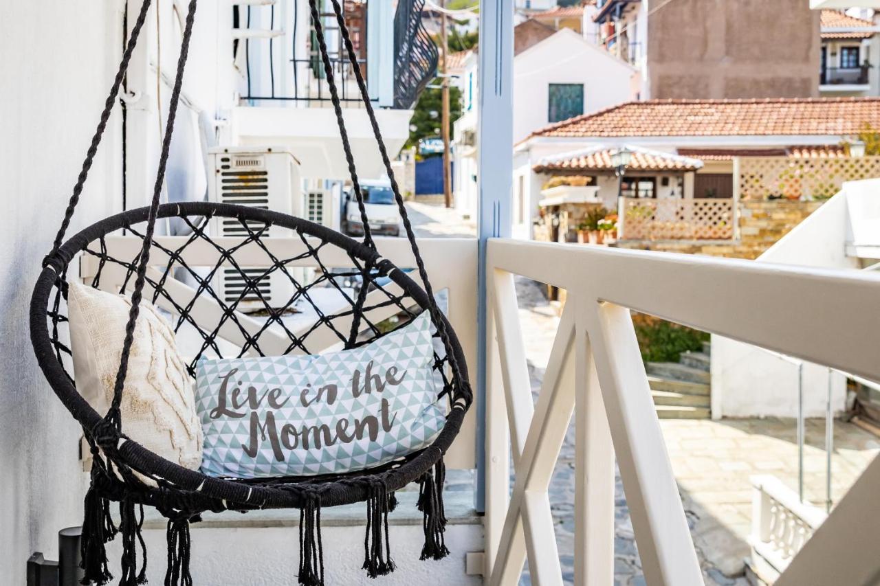 Jasmine Guesthouse Skopelos Town Bagian luar foto