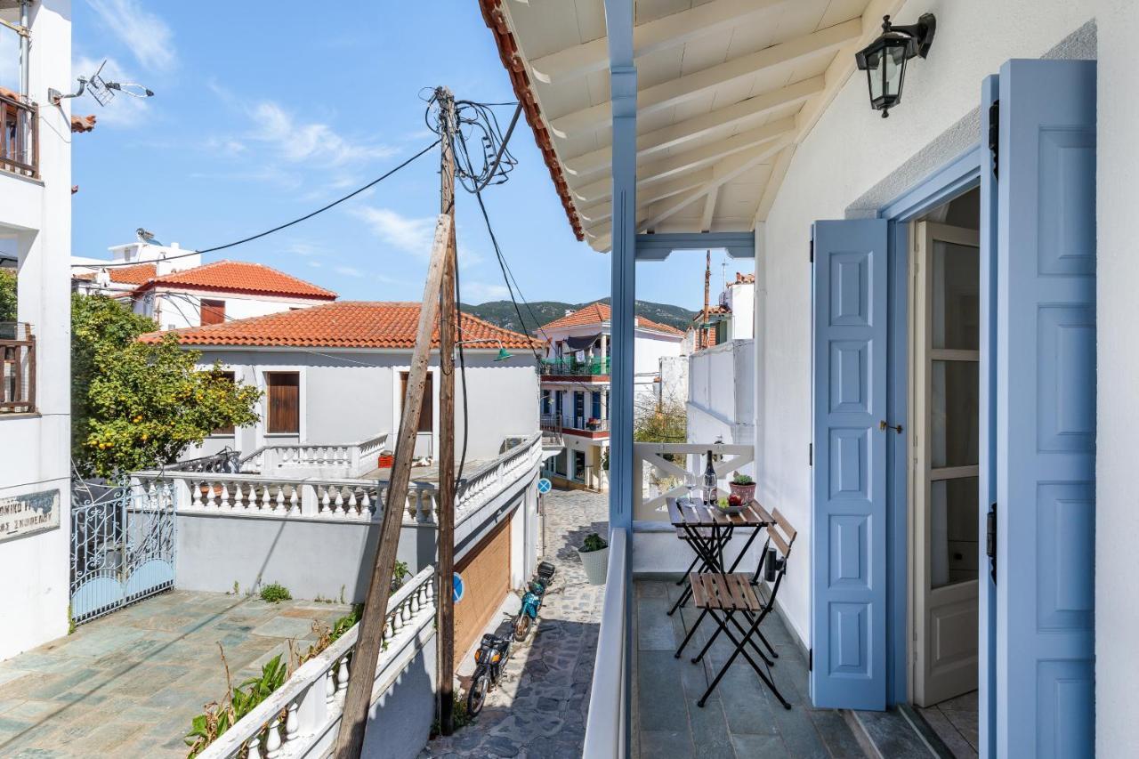 Jasmine Guesthouse Skopelos Town Bagian luar foto